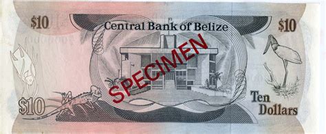 1983 Issue Central Bank Of Belize