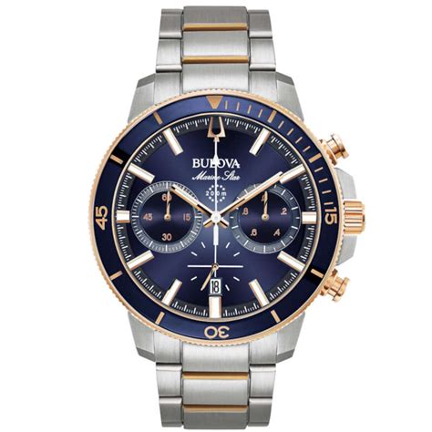 Reloj Bulova Marine Star hombre 98B301 Joyería Oliva