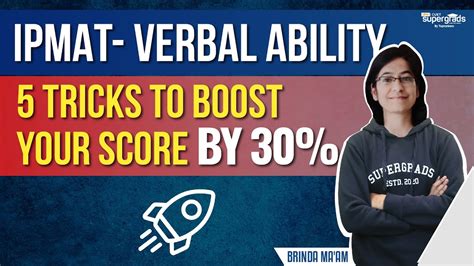 Ipmat Verbal Ability Preparation Tricks To Boost Your Score In