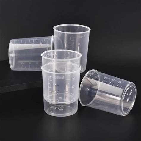 Clear Graduated Measuring Cup Set Plastic Liquid Jug For Baking