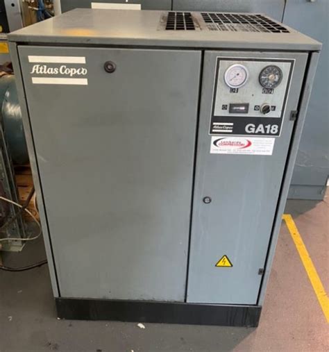 Compressore Usato Atlas Copco GA 18 5 Kw 8 5 Bar Lombarda