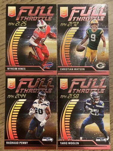 Full Throttle Pink Parallel 2023 Panini Donruss Elite Football You Pick