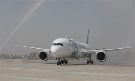 Egyptair Received B787 9 Dreamliner On Mar 28 Egypttoday