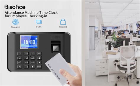 Bisofice Intelligent Clocking In Machine With Id Card Fingerprint