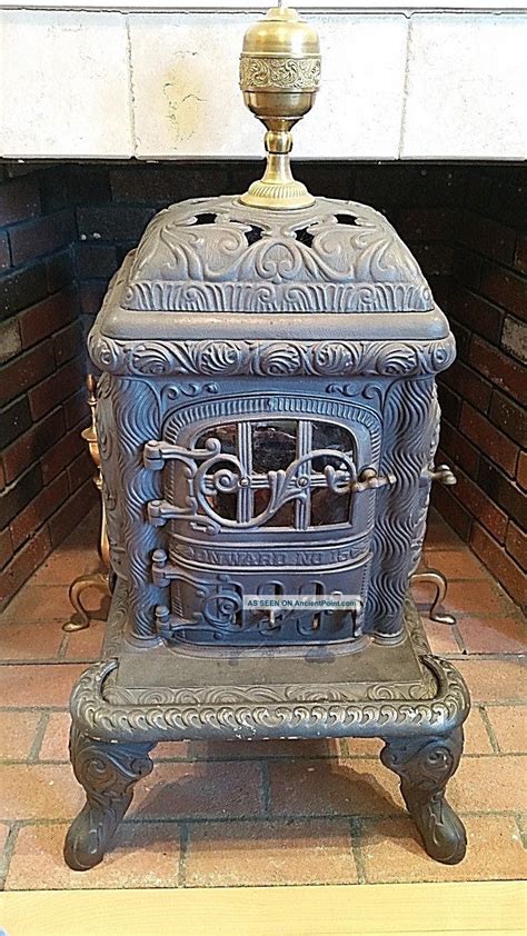 Vintage Antique Cast Iron Stove Fuller Warren Company Onward No 15