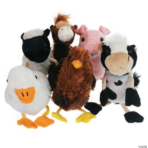 Farm Animals Finger Puppets 6 Set | Oriental Trading