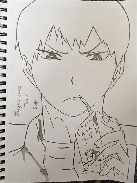 Kageyama Tobio Art 🏐 ️ From Haikyuu R Animeart