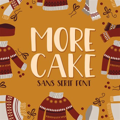 More Cake Font - CraftBundles