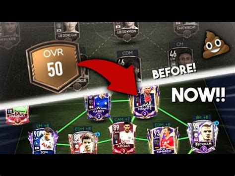 Road To 110 OVR Team Upgrade Compilation In FIFA Mobile 21 YouTube