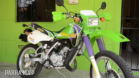 Kawasaki Kmx Modelo Una Poderosa Tiempos Youtube