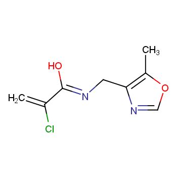 2 Chloro N 5 Methyl 1 3 Oxazol 4 Yl Methyl Acrylamide 1934690 22 8 Wiki