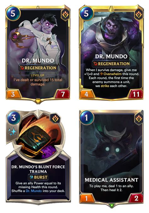 I Wanted to Share My Dr. Mundo Concept for Legends of Runeterra. Let Me Know What You Think. : r ...