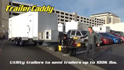 Trailercaddy The Efficient Trailer Mover Youtube