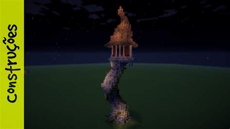 Como Fazer Uma Torre De Bruxa No Minecraft Feliz Halloween YouTube