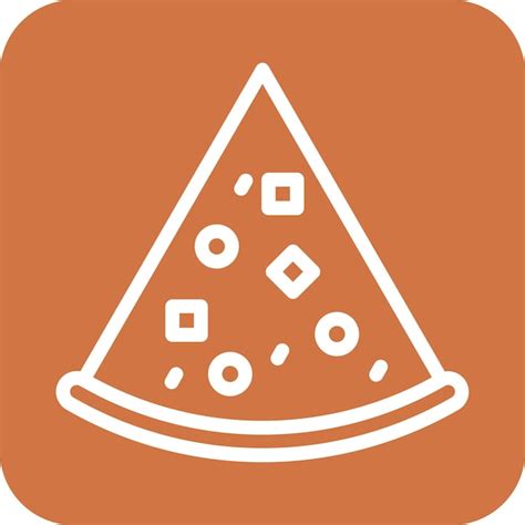 Premium Vector Pizza Slice Icon Style