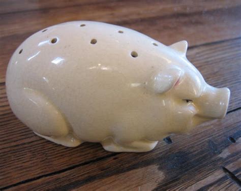 Mid Century Ceramic Pig Toothpick Holder Appetizers Hors Etsy