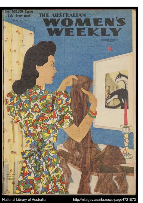 The 1940s Vintage Magazine Covers Of The Australian Womens Weekly The Vintage Inn In 2021