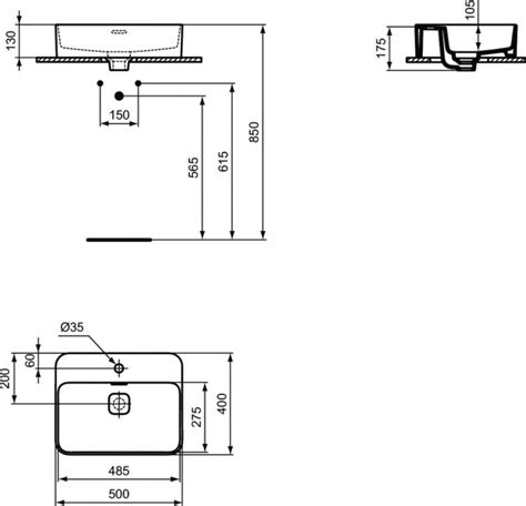 Lavabo Ideal Standard Strada Ii X Nadgradni Aqua Casa