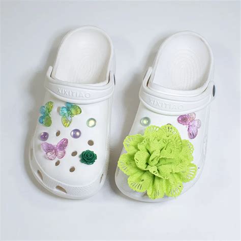 Cute Butterfly Jibbitz Shoes Buckle For Croc Charms Pack Suitsale For