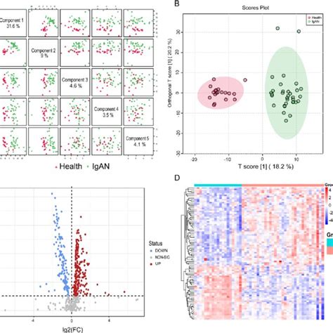 Multivariate Data Analysis Of Igan Metabolomics Data A Principal