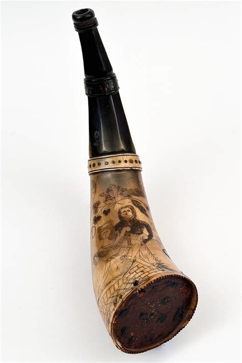 Srimshaw Decorated Powder Horn