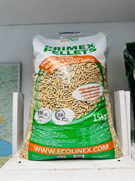 Primex Pellets Kg Ecolinex Pellet Drzewny Ecolinex