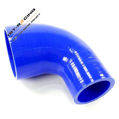 45 Degree 4 0 Inch To 3 5 Inch 102mm 89mm Elbow Silicone Hose Reducer