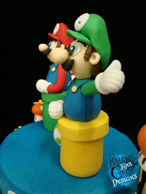 Mario And Luigi Cake Toppers