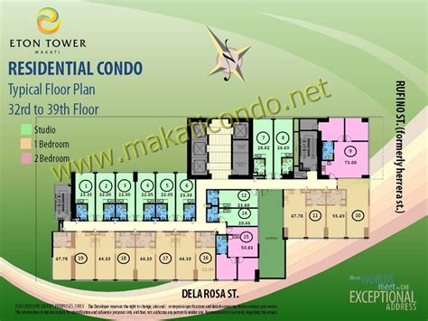 Makati Southpoint Floor Plan Floorplansclick