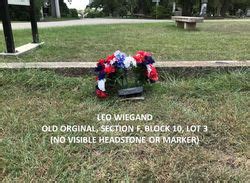 Leo Dobbins Wiegand Find A Grave Memorial