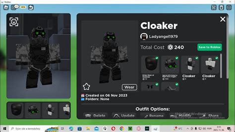 How To Make A Cloaker Avatar Cheap Roblox Avatar YouTube