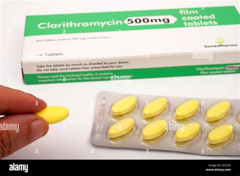 Clarithromycin 500 mg Stock Photo - Alamy