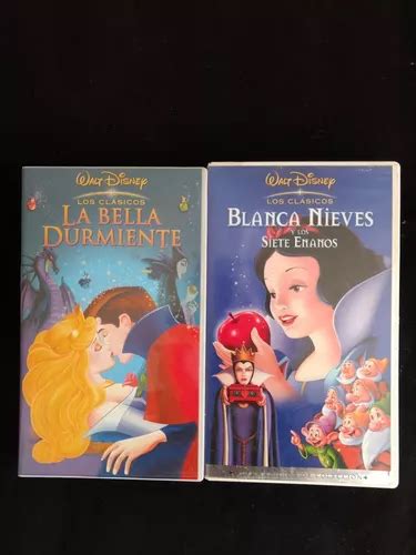 Vhs Walt Disney Lilo Y Stich El Rey Leon Blanca Nieves En