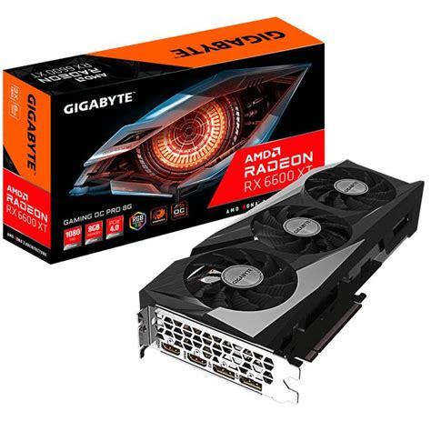 Gigabyte Gv R66xtgamingoc Pro 8gd Radeon Rx 6600 Xt Gaming Oc Pro 8gb Video Card Pcc Computers