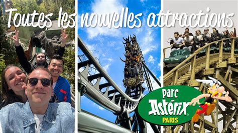 TOUTES LES NOUVEAUTÉS DU PARC ASTÉRIX On découvre Toutatis et