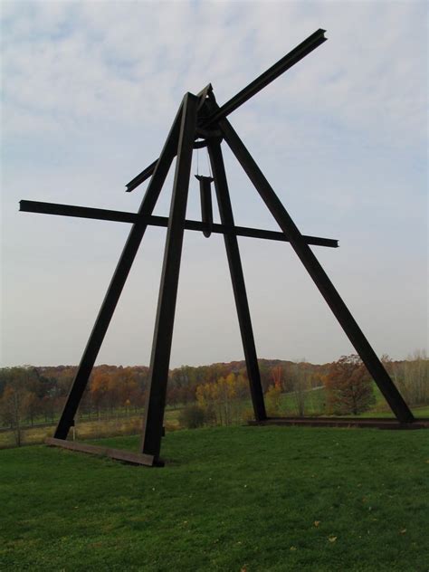 Pyramidian Mark Di Suvero Mark Di Suvero S Sculpture Pyr Flickr