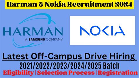 Nokia Off Campus Drive For Batch Latest Internship For