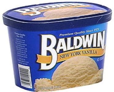 Baldwin New York Vanilla Ice Cream Gl Nutrition Information Innit