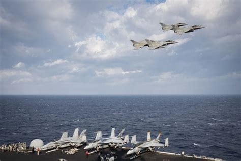 French Rafale Fighters To Deploy On Carrier Uss George Hw Bush This