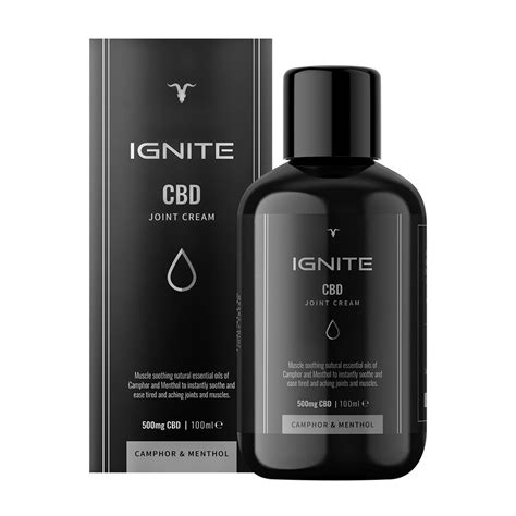 Ignite Cbd Joint Cream 500mg Premier Cbd