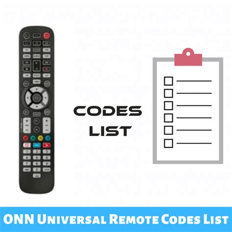 Onn Universal Remote Codes Programming Guide Technology Rater