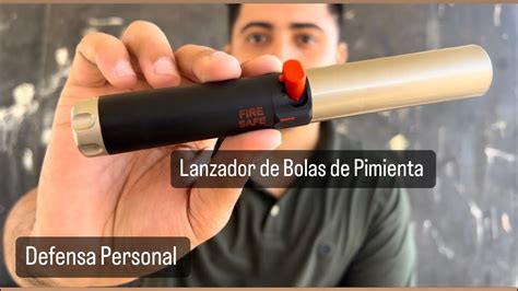 Lanzador De Bolas De Pimienta Cal Para La Defensa Personal Primero