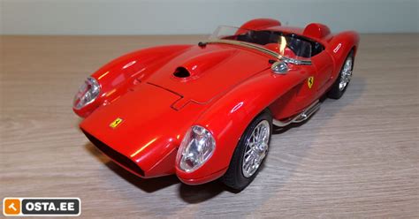 Burago Ferrari Testa Rossa A Metall Osta Ee