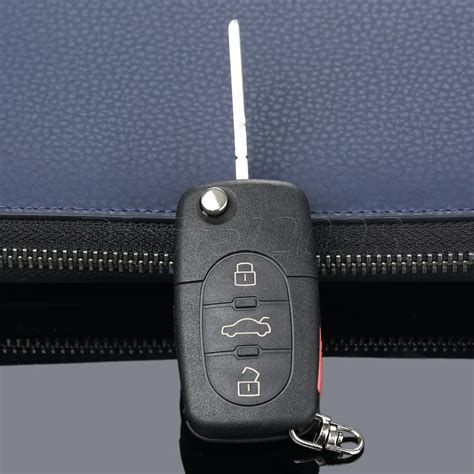 Yetaha Buttons Auto Replacement Filp Folding Remote Car Key Fob