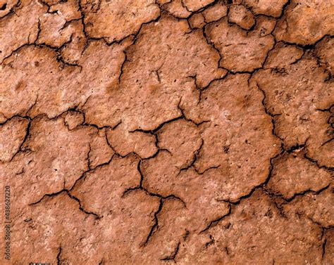 Clay Soil Parched Ripped Drought Cracks Heat Soil Earth Clayey