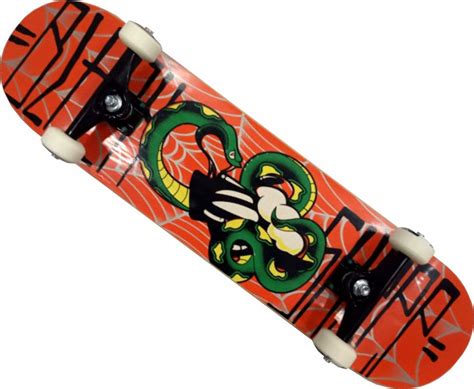 Skate Black Sheep Montado Completo Profissional Stick FCR Laranja