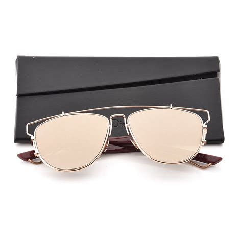 Christian Dior Technologic Sunglasses Gold 264179