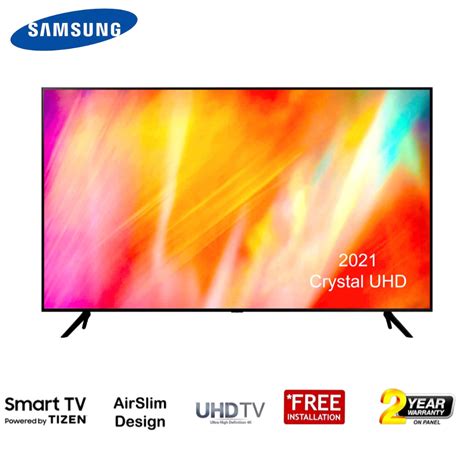 Samsung Inch Crystal Uhd K Smart Tv Ua Au Fatafat Sewa