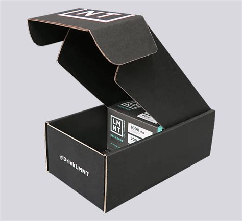 Custom Black Mailer Boxes Rushcustomboxes