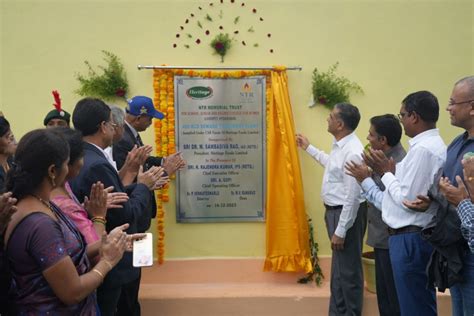 Dr Sambasiva Rao IAS Retd President Of HFL Inaugurated A Sewage